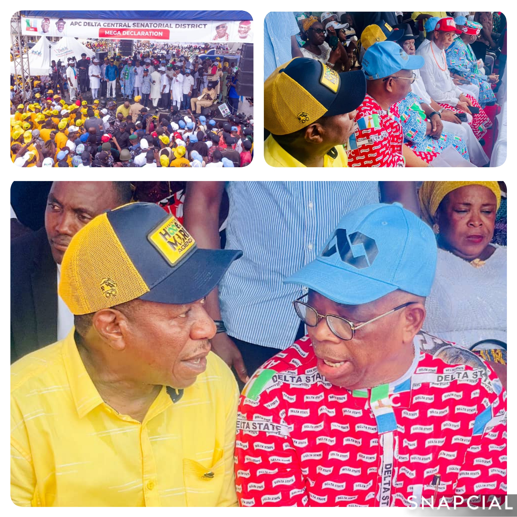Ighrakpata Leads Members of OSU Constituency to Ede Dafinone’s Declaration