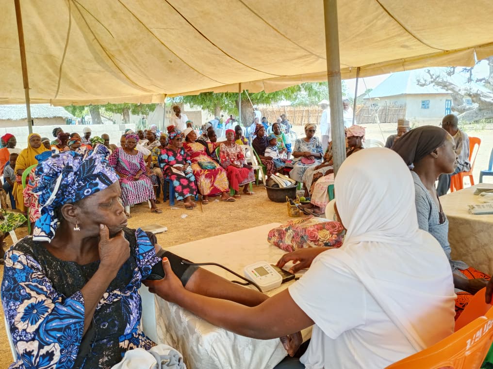 Over 1,500 Benefit from Rotary, GSPHCDA Free Medical Outreach in Gombe