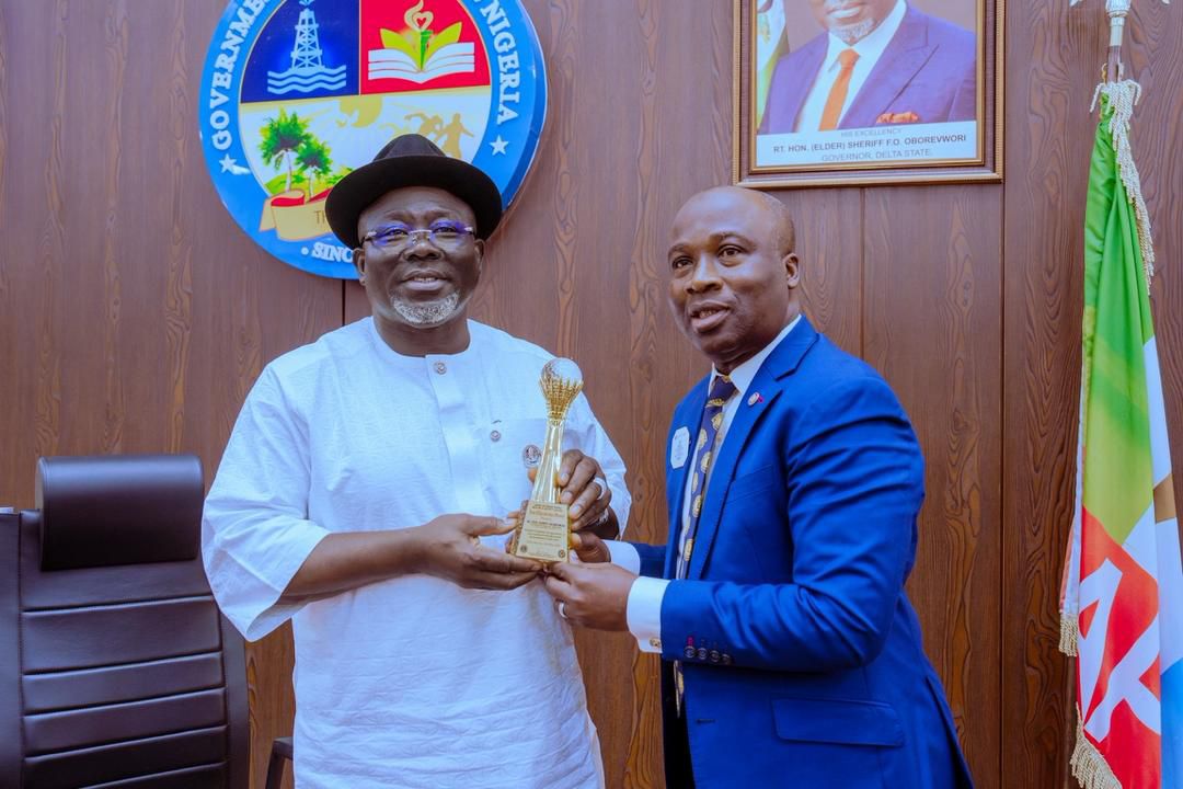 Lions Club Honours Oborevwori With Icon Of Leadership Excellence Award
